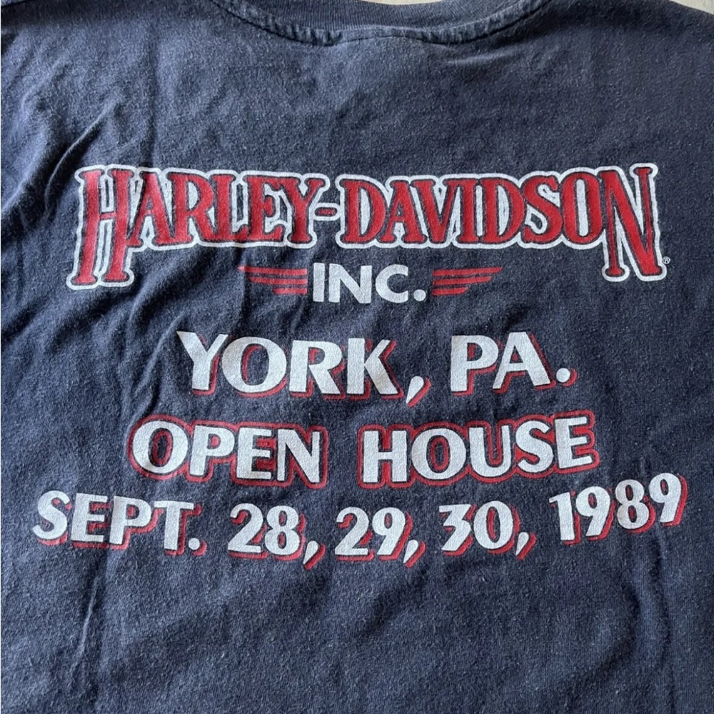 1989 Harley Davidson York Pa Motorcycle Tour Vintage … Gem